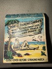 Antique 1940   s    don The Beachcomber    Tiki Bar Empty Matchbook - Hollywood  Cal