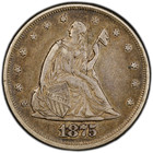 1875 20c Twenty Cent Pcgs Xf40