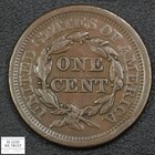 1851 Braided Hair Copper Large Cent 1c