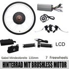 36v 800w Brushless Rear Motor Ebike Conversion Kit 5 Speed Cruise Control