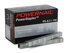 Powernail T50   A11 20 Gauge 13 32  Crown 3 8  Length Chisel Point Staples