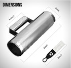 Soulmate Guiro Instrument Stainless Steel Guiro 8  3  Professional Metal Percuss