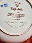 Clark Gable Collector Plate Susie Morton Hollywood Greats Rare Movie Star