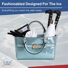 Crs Cross Rink Side Tote Ice Skating Accessory Bag  One Size  Shimmer Blue