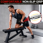 20 Lb Rubber Hex Dumbbells  Set Of 2  Non-slip Grip For Home Gym Strength Traini