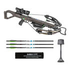 Killer Instinct Lethal 405 Fps Crossbow With Hunting Broadheads   Case