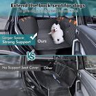 Dog Back Seat Extender Dog Seat Car Cover Back Dog Hard Bottom Hammock 330 Lbs