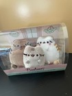 Gund Pusheen Family Gathering Collector Set 3 Plush Stuffed Cats - Nrfb