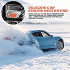2pcs Engine Block Heater Oil Pan Heater Pad With Thermostat 120v 150w 4 X 5 I   