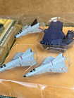 Kenner Mega Force Die Cast Fighter Bombers With Catapult Deck Triax Vintage 1989