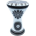 The 18    Sombaty Horizon Darbuka With 9   Drum Head  white-9   