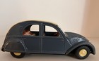 Daiya 1960   s Citroen 2cv - 9 25-inch Tin Friction - Made In Japan Toy Car - Look