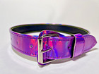Girls Baseball softball Belt     Durable  High-quality     24  Holographic Hot Pink