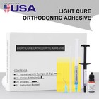 Dental Bracket Braces Glue Ortho Bonding Light Cure Resin Composite Kit