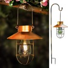 35 Inch Shepherd Hook Gardern Plant Hanger Bird Feeder Pole Metal Hanger Hook