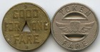 1922 Pittsburgh  Pennsylvania Pa Pittsburgh Railways Co  Transit Token Set Lot 2
