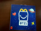 Unopened 2026 Mcdonald s Bt21 Bts Happy Meal Poster   Sticker Set New 