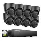 Sannce 5in1 8ch Dvr 1080p Cctv Security Camera System Ai Human Detection H 265 