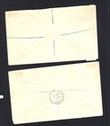 Tristan  Da Cunha    2  Registered  Covers  To  England