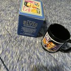 Rare Elvis Presley Ceramic Coffee Mug Collectable 1992 Moderne Glass Co  Inc 