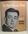 Perry Mason Raymond Burr Store Display Poster  Parallel-o-plate Glass