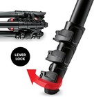 Manfrotto Befree Live 4-section Aluminum Compact Travel Video Tripod With Fluid
