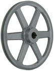 Cast Iron Single Groove Sheave Pulley A Belt 8  Od X 1  Bore Ak81-1  Od 7 95  4l