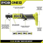 Ryobi Pcl280k - One  18v Cordless Multi-size Ratchet 3 8 In  And 1 4 In  Kit