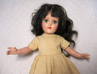 Vintage Ideal Toni Doll P-90  Black Hair  Blue Sleep Eyes  Original Clothes  14 