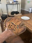 Vintage Right Hand Throw Catchers Mitt Glove 