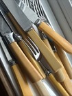 Vintage Bakelite Set Of Knives  Spoons  And Forks 18 Pieces