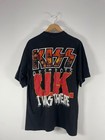 Vintage Kiss 1996 Alive Worldwide Destroys Uk Tour T-shirt  size  Xl 