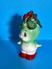 Vintage Lefton Japan Green Holly Bird Christmas Salt Pepper Shakers Single