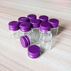 Jars Glass Bottles Perfume Crafts Beauty 5ml 10-200pcs Aluminum Cap