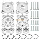 Front   Rear Wheel Hubs   Bearings   Studs Kits For Polaris Rzr 800 2008-2014