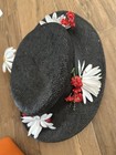 Authentic Disney Wdw Mary Poppins Parade Cast Costume Hat Prop 2004 Magickingdom