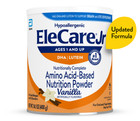 6 Cans Vanilla Elecare Jr - Junior Formula Dha Case Amino Acid - Fast Ship