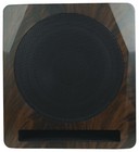 Rockville Apm10d Dark Wood 10  400w Powered Studio Subwoofer Pro Reference Sub
