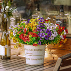 12 Bundles Artificial Flowers For Outdoors Fake Flowers Plants Spring Decoration
