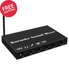Hdmi Karaoke Sound Mixer Wireless Microphone Bluetooth 5 0 Optical Aux Out