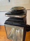 Pr  Antique 19thc Horse Drawn Carriage Lanterns stamped C cowles co new Haven Ct