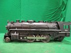 1950   s Marx  Black Locomotive  666 O Gauge   Tested And Runs  and Lights