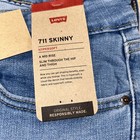 Levi s Women s 711 Skinny Jeans Color New Sheriff Med Wash Size 14short 32x30nwt