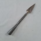 Antique Double Fluted Hand Forged Whaling   Fishing Harpoon Spear Tip 13 1 