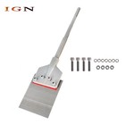 Sds Max Floor Scraper 6    Wide Tile Removal Bit And Heavy Duty Blade New 6     25 
