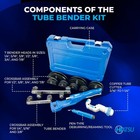 Hiatsu Tube Bender Kit For Copper aluminium Tube Bender 7 Dies 1 47 8 In Fiber