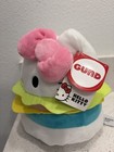 Gund Sanrio Hello Kitty Hamburger Plush Toy  8   Collectible  Ages 1  New