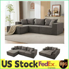 108 boneless Couches Modular Sectional Sofa Sleep W oversized Chaise No Assembly