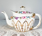 Royal Danube Floral And Gold Trimmed Four Cup Teapot