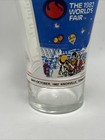 1982 Worlds Fair Commemorative Glass Knoxville Tennessee Mcdonalds Coca Cola